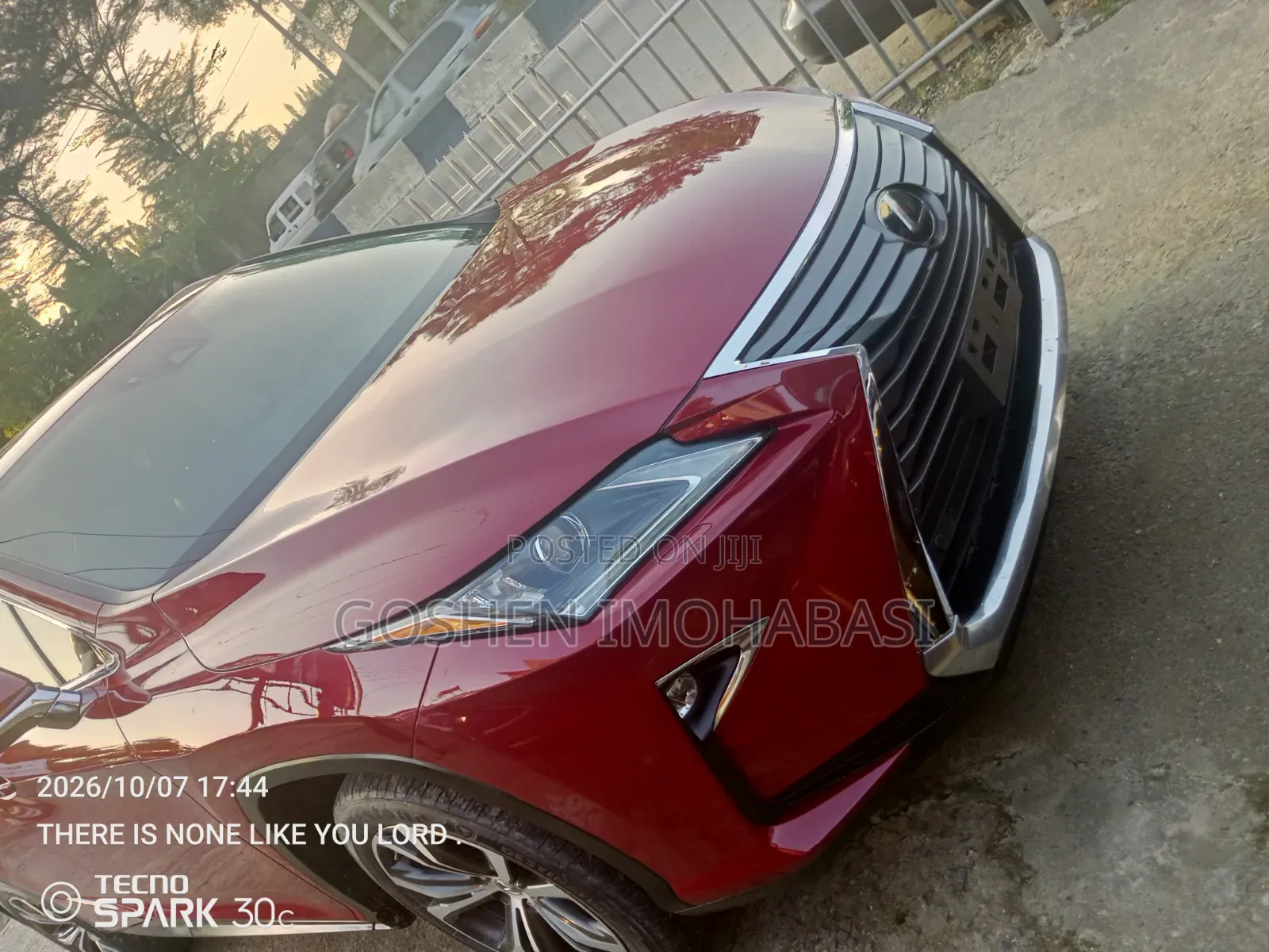 Lexus RX 2017 Red