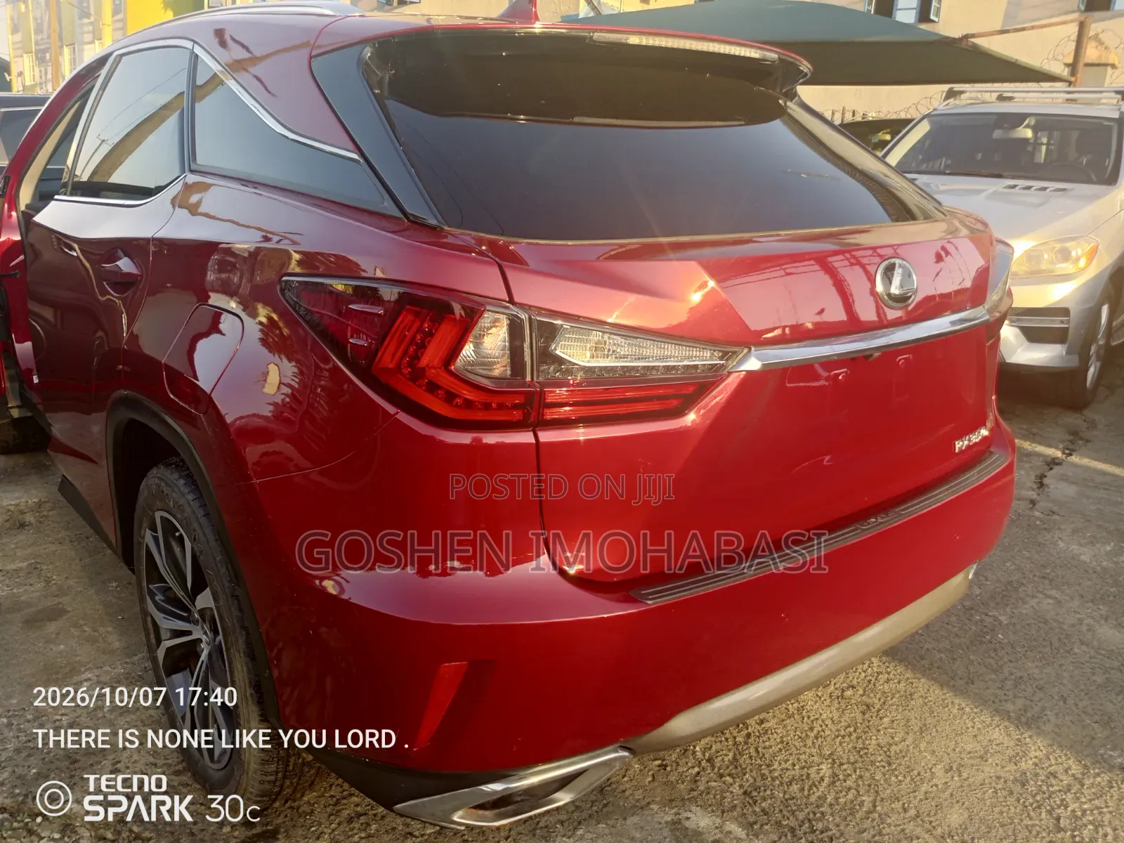 Lexus RX 2017 Red