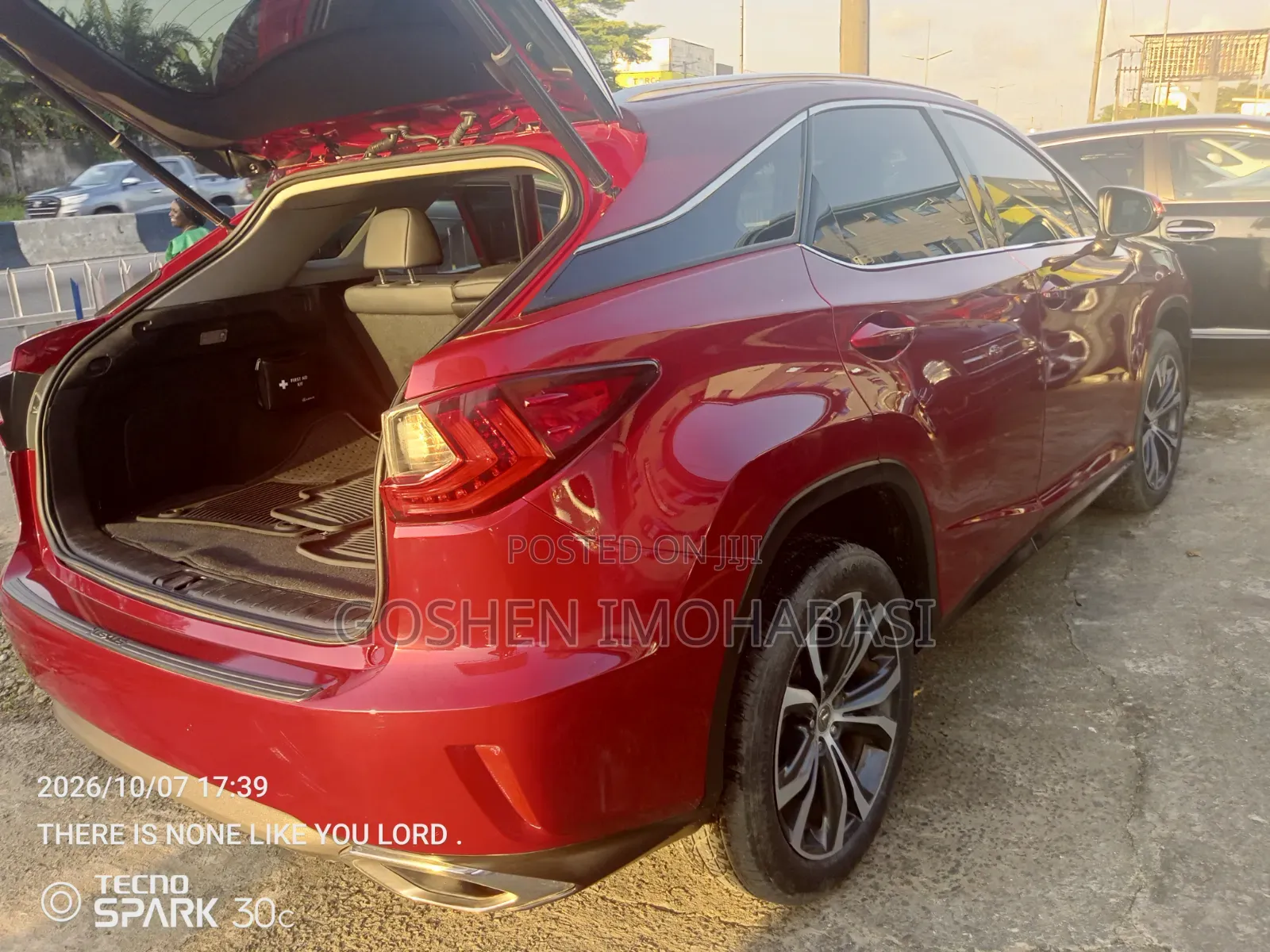 Lexus RX 2017 Red