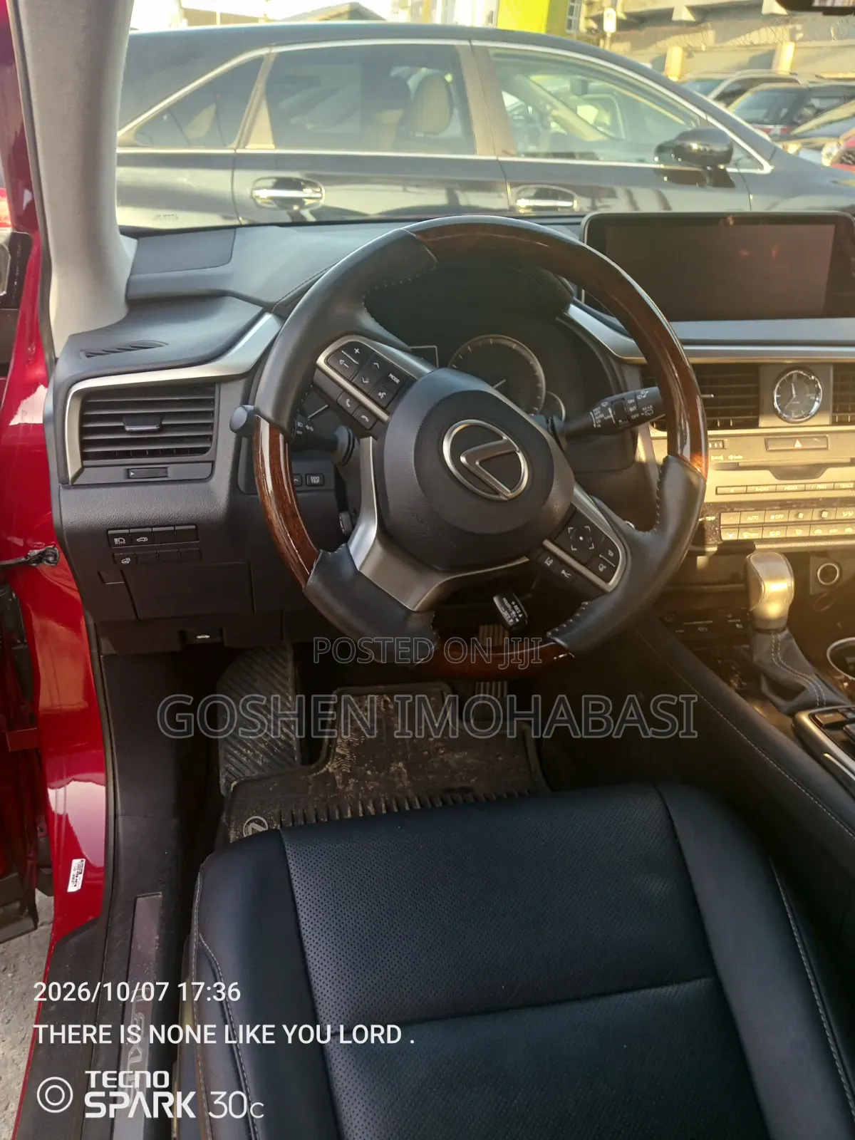 Lexus RX 2017 Red