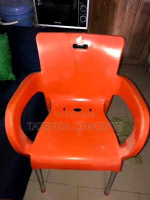 Orange Plastic Chair