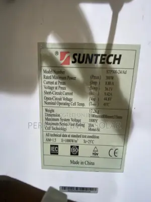 Sun Tech 36 Cells Solar Panel | High Efficiency Solar Pa