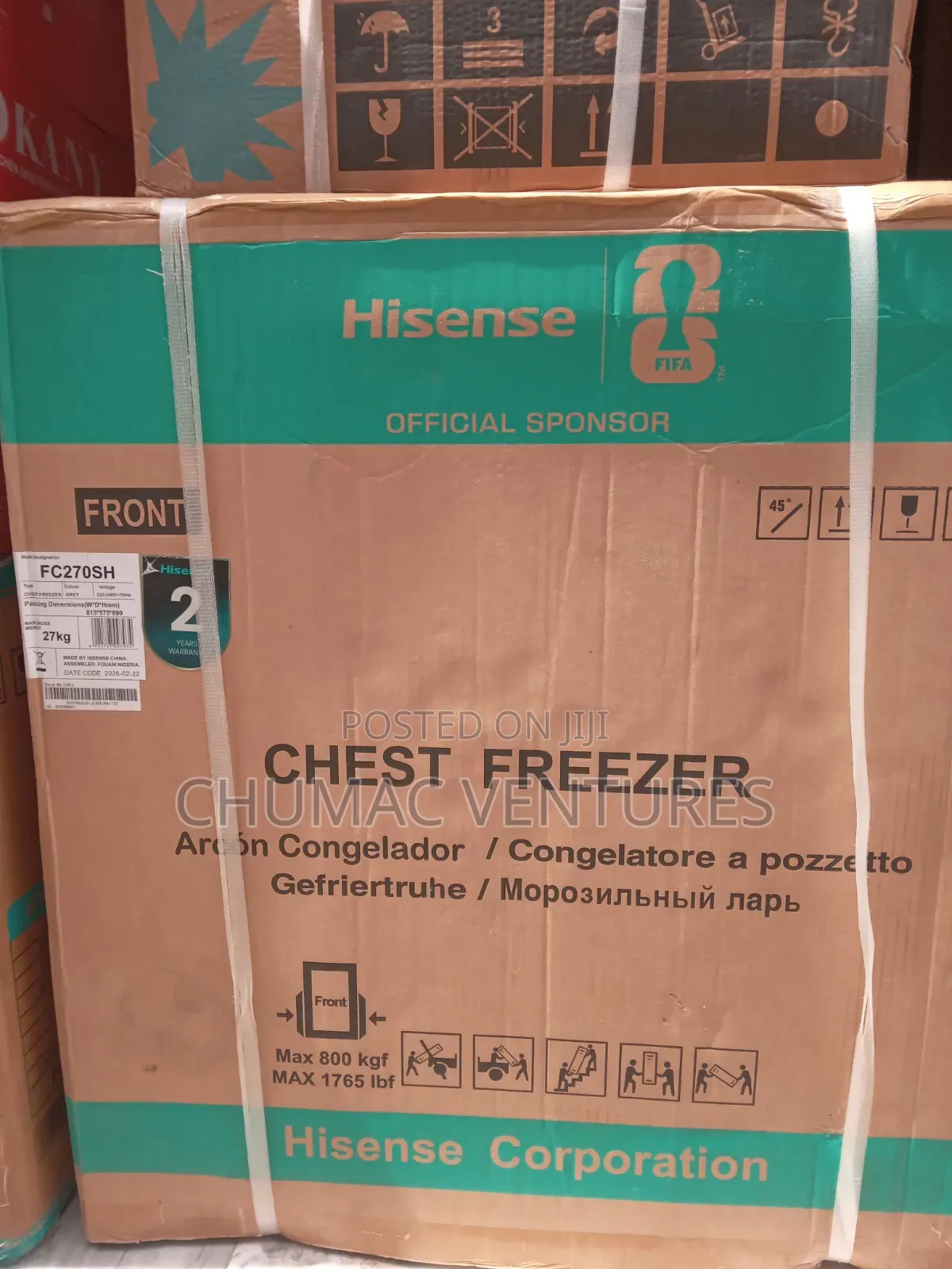 Hisense Chest Frezzer 200l
