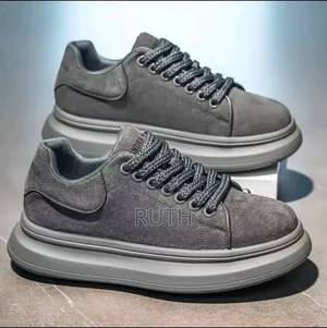 Premium Alexander MacQueen Brown Chunky Fashion Sneakers