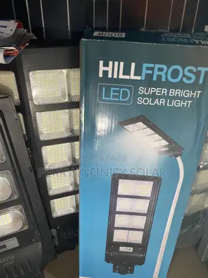 Hill Frost Solar Street Light – Powerful & Energy Saving