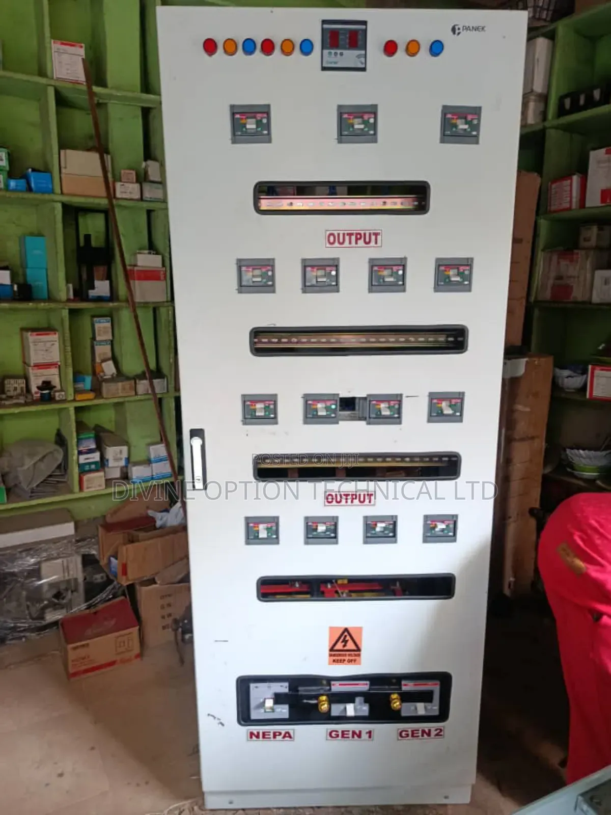 400amps Change Over Panel