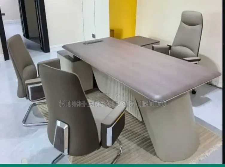 Executive Office and Study Table With Executive Chair