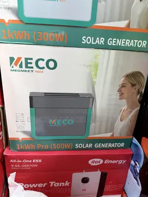 Meco 1kWh Pro (500W) Portable Solar Generator With Lithium Battery