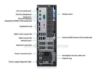 New Desktop Computer Dell OptiPlex 7070 8GB Intel Core i5 SSD 256GB