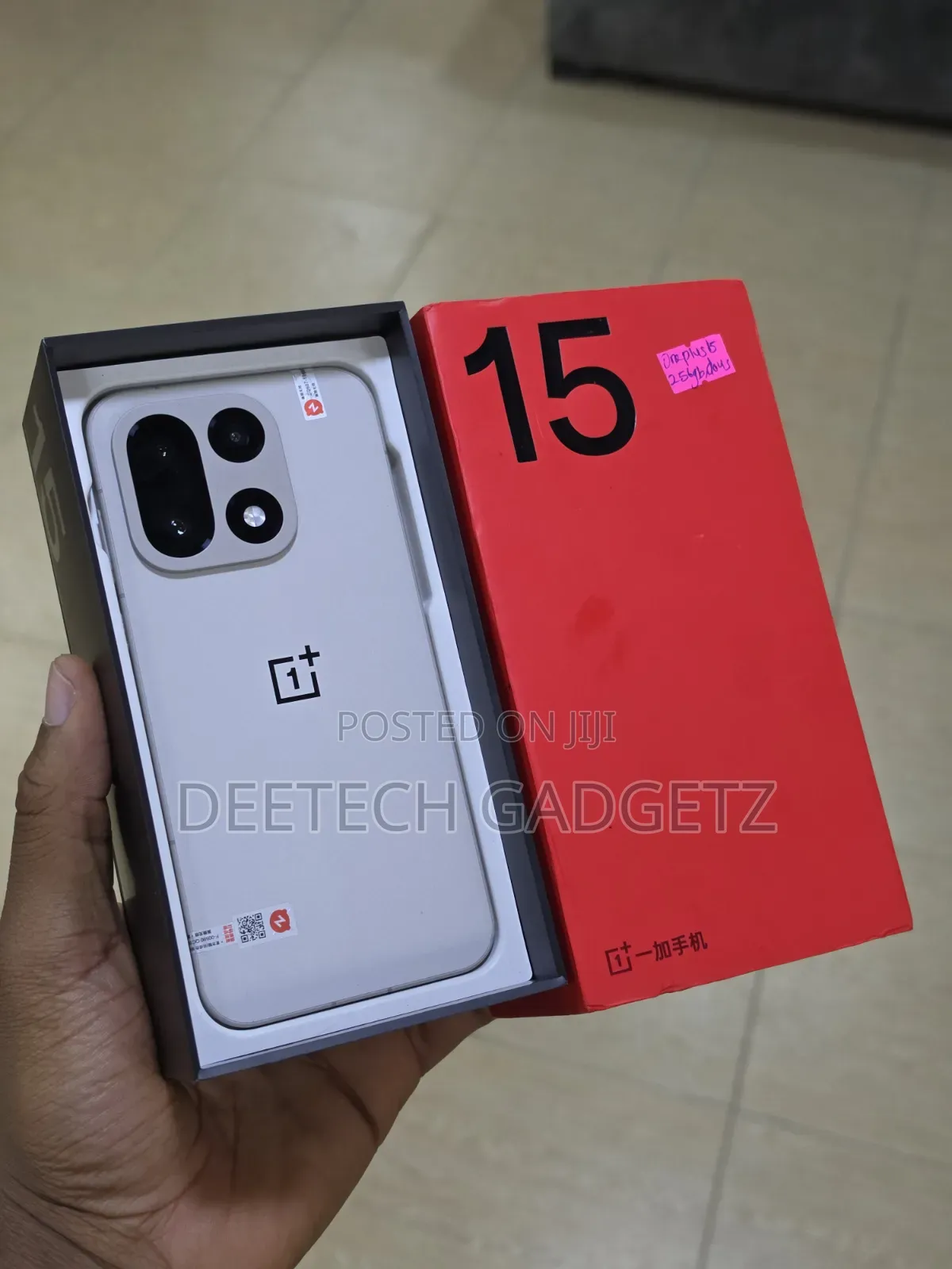 OnePlus 15 256 GB Rose Gold