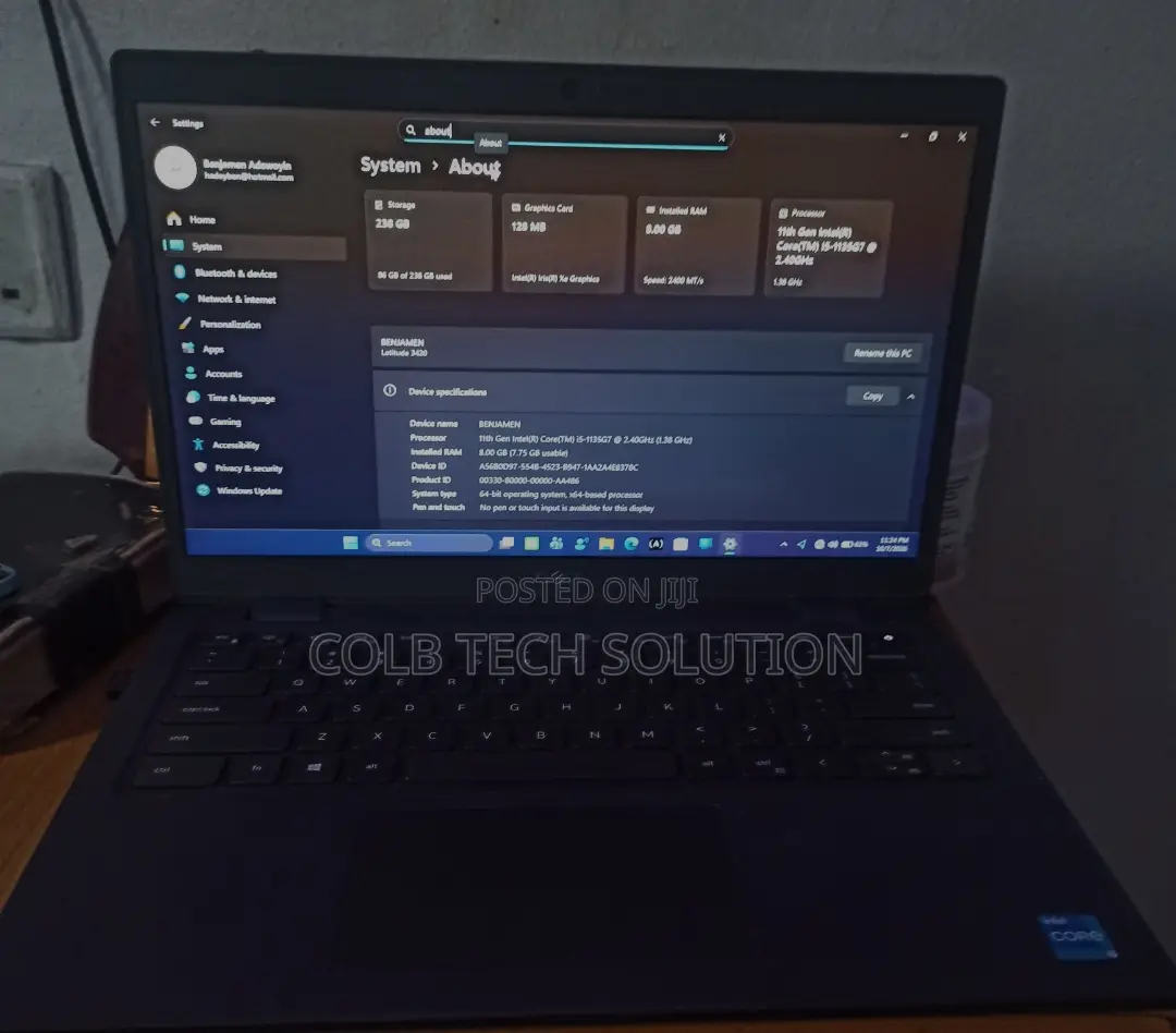 Laptop Dell Latitude 3420 8GB Intel Core i5 HDD 256GB