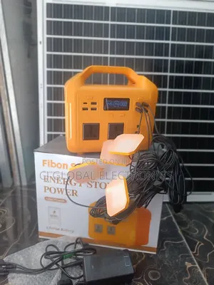 Brand New Fibon 500w Solar Portable Solar Generator