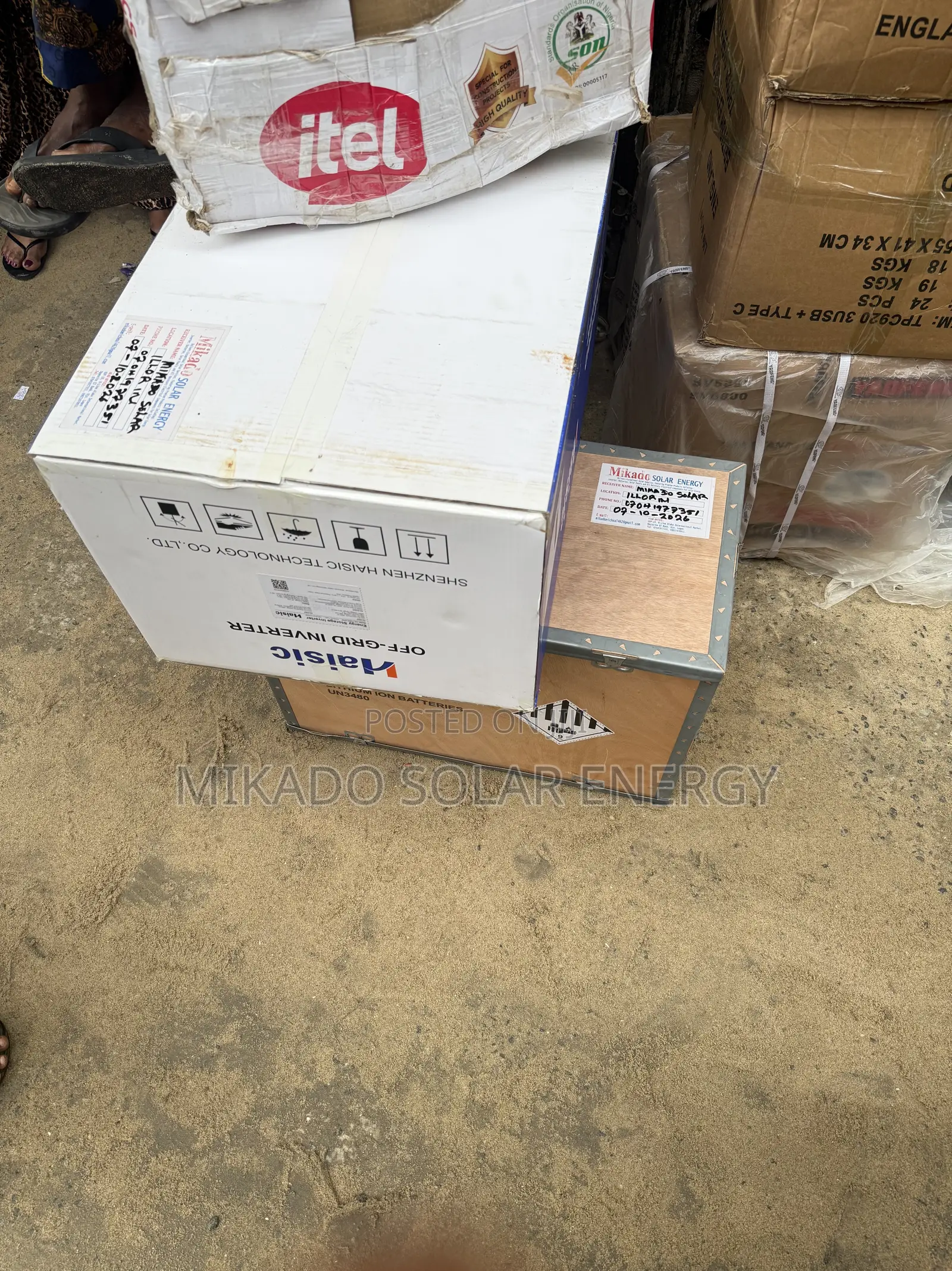 8kWh Haisic All-in-One Solar System – Lithium Battery + Inverter