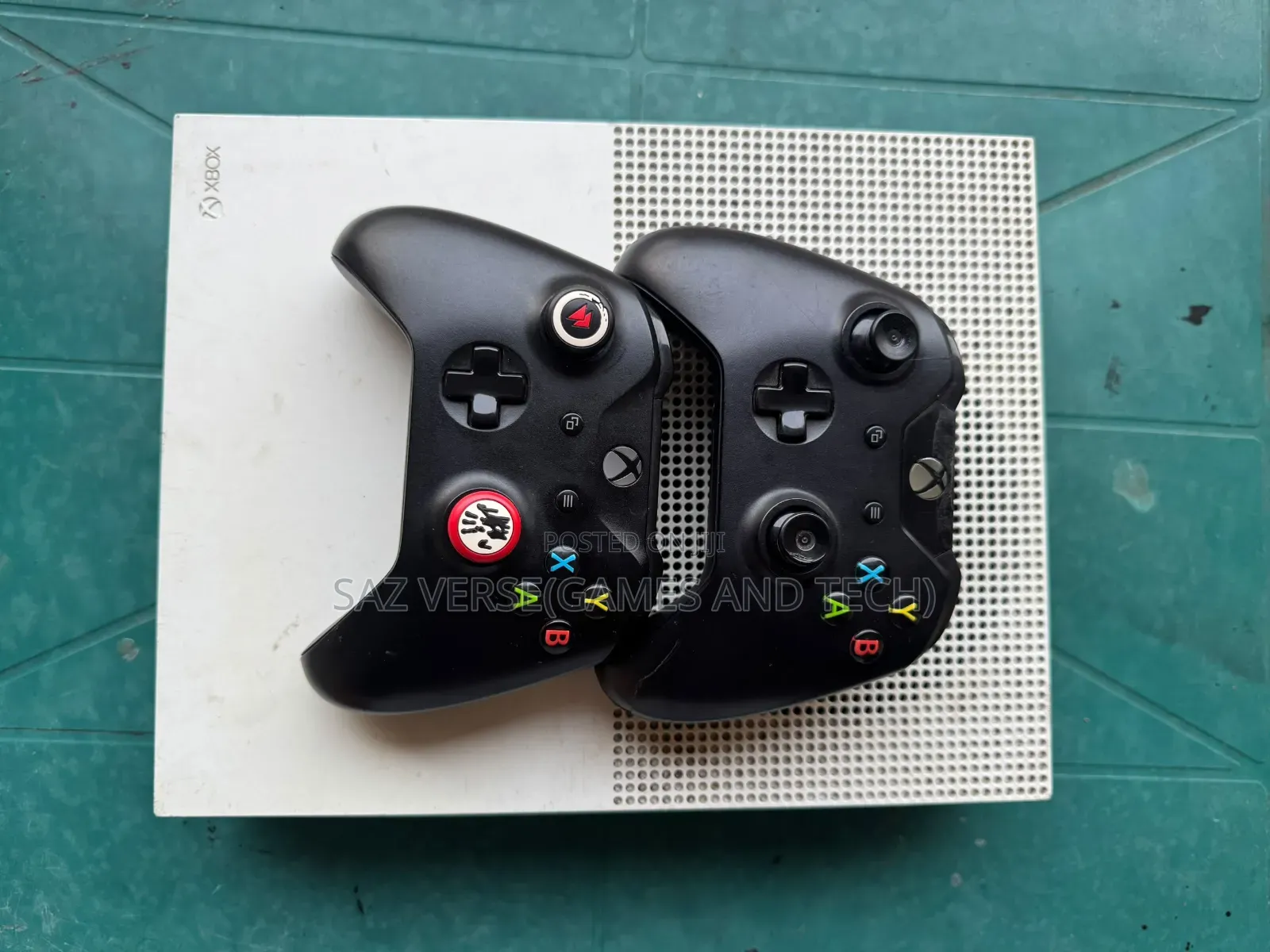 Xbox One S With 2 Controllers and Games