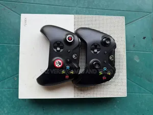 Xbox One S With 2 Controllers and Games