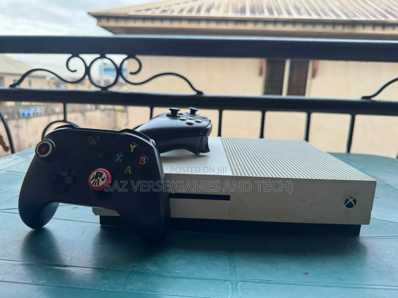 Xbox One S With 2 Controllers and Games