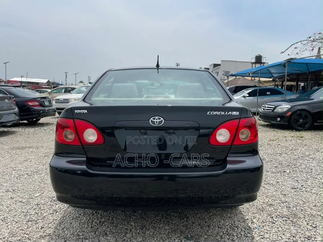 Toyota Corolla 2006 Black