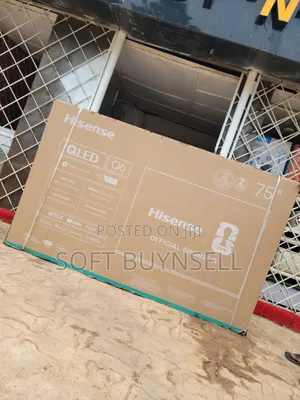 Brand New 75" Qled Hisense Smart TV