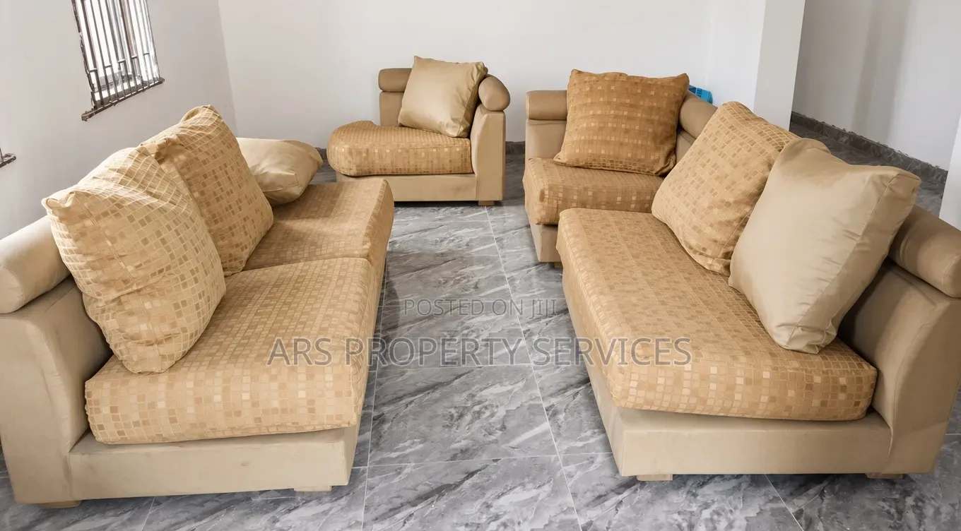Modular 7-8 Seater L Shape Luxury Lounge Sofa