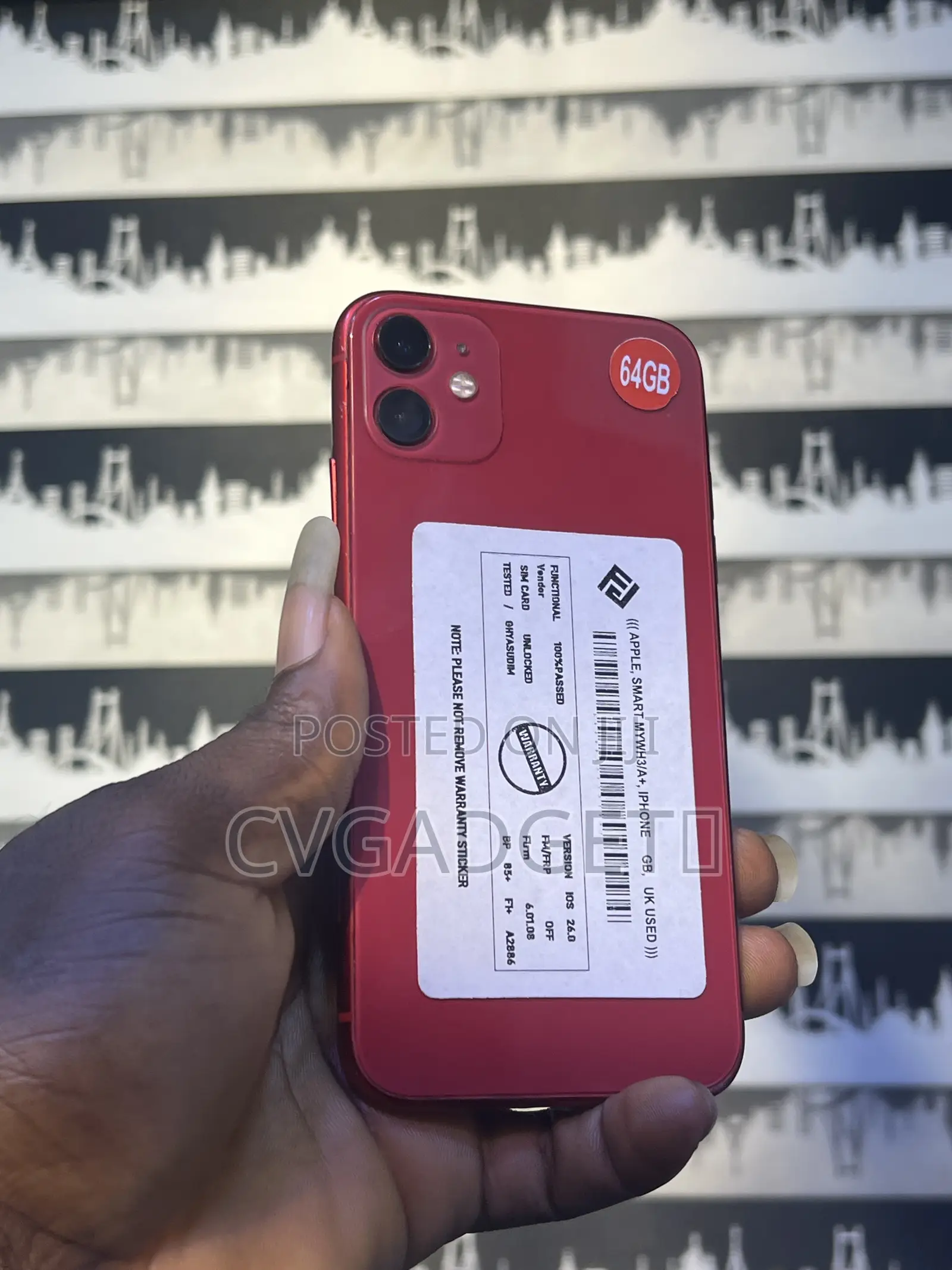 Apple iPhone 11 64 GB Red