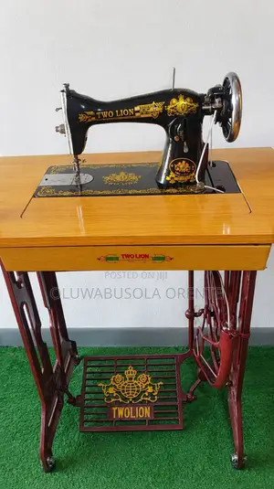 Two Lion Sewing Machine With Electric Motor