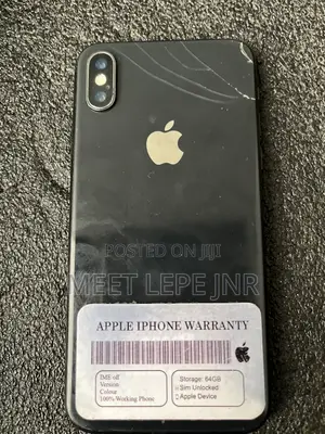 Apple iPhone X 64 GB Black