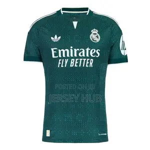 Real Madrid 2026/27 Green Away Jersey