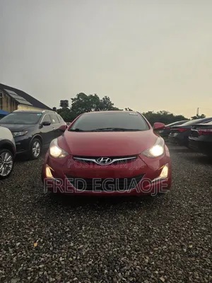 Hyundai Elantra 2014 Red