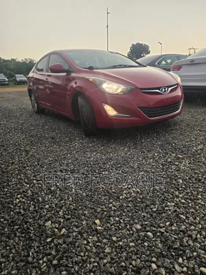 Hyundai Elantra 2014 Red