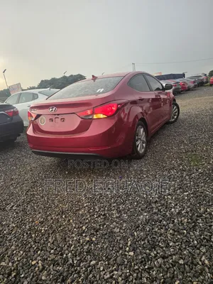 Hyundai Elantra 2014 Red