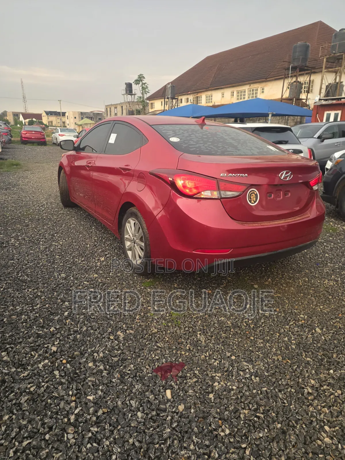 Hyundai Elantra 2014 Red