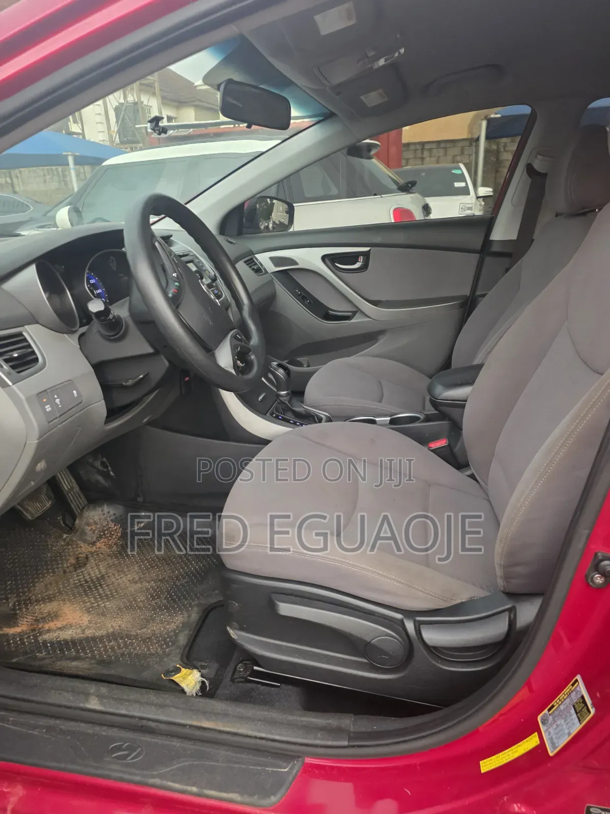 Hyundai Elantra 2014 Red