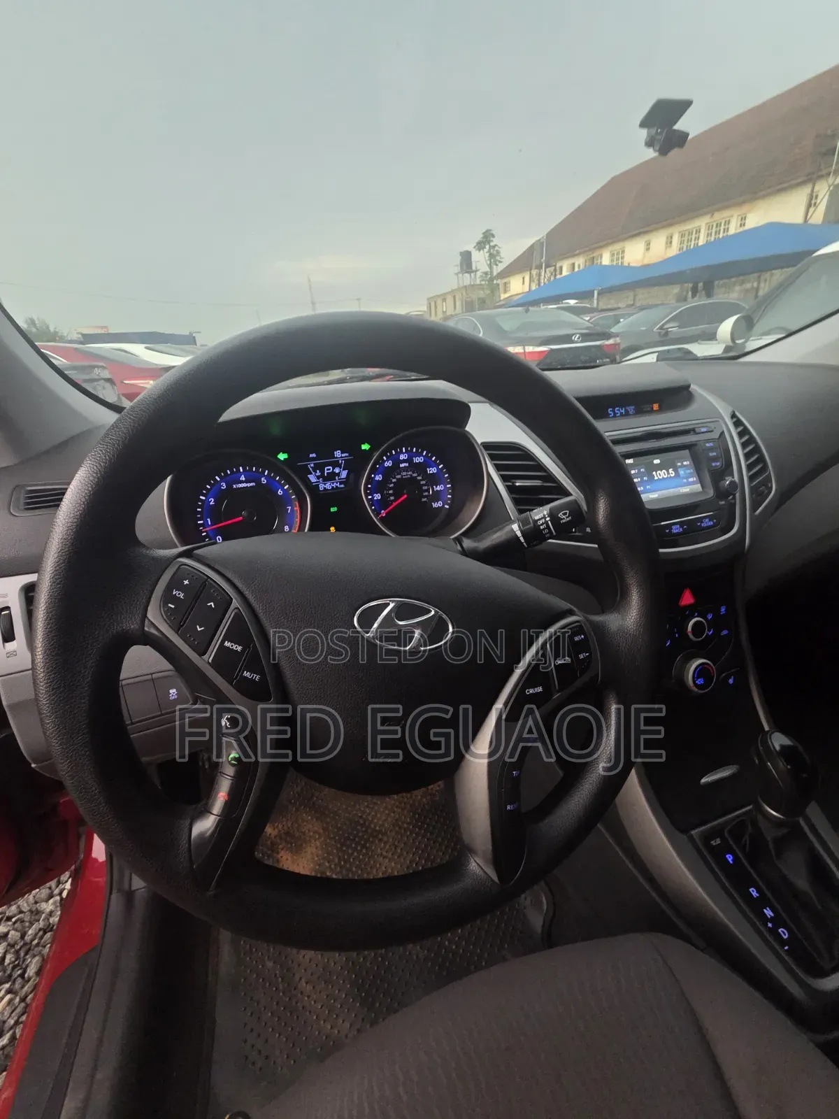 Hyundai Elantra 2014 Red