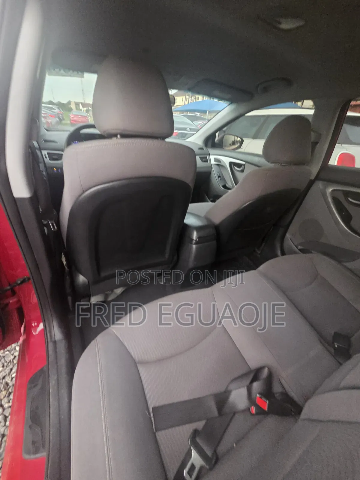Hyundai Elantra 2014 Red