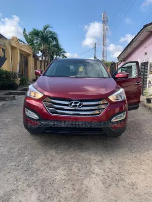 Hyundai Santa Fe SE AWD 2016 Red