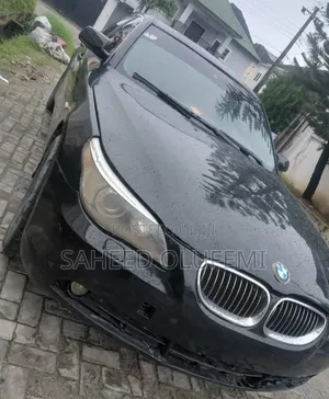 BMW 525i 2008 Black