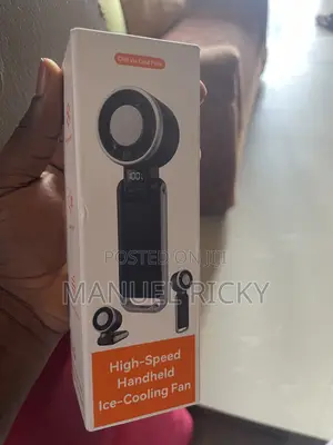 High Speed Hand Held Ice Cooling Fan