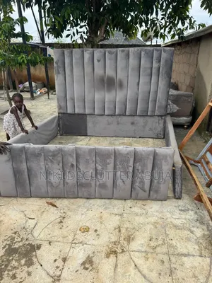 6 by 6 Paded Bedframe Only