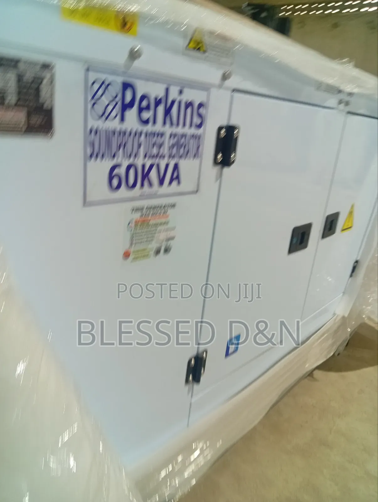 60KVA Perkins Soundproof Diesel Generator Engine