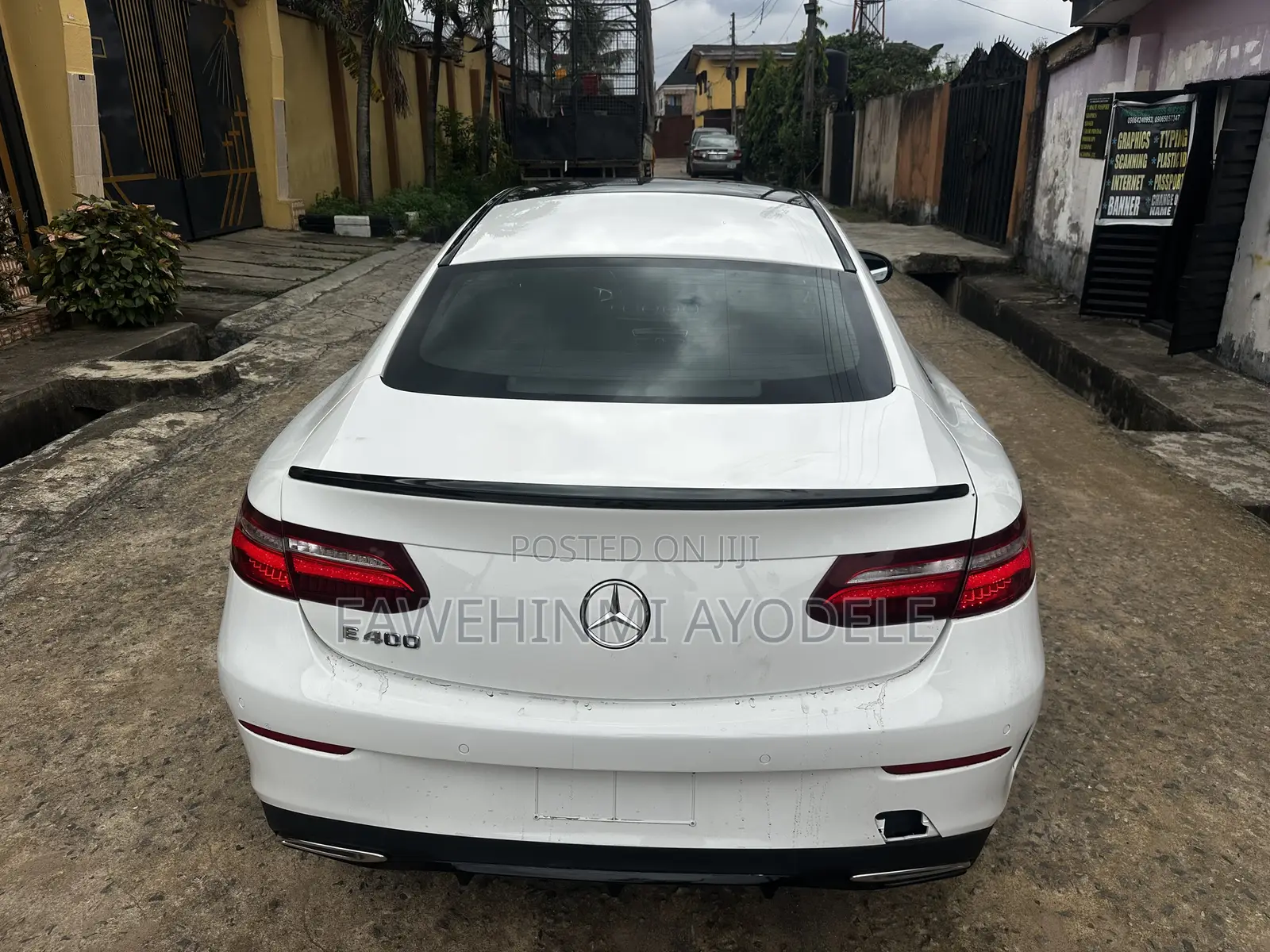 Mercedes-Benz E400 2017 White