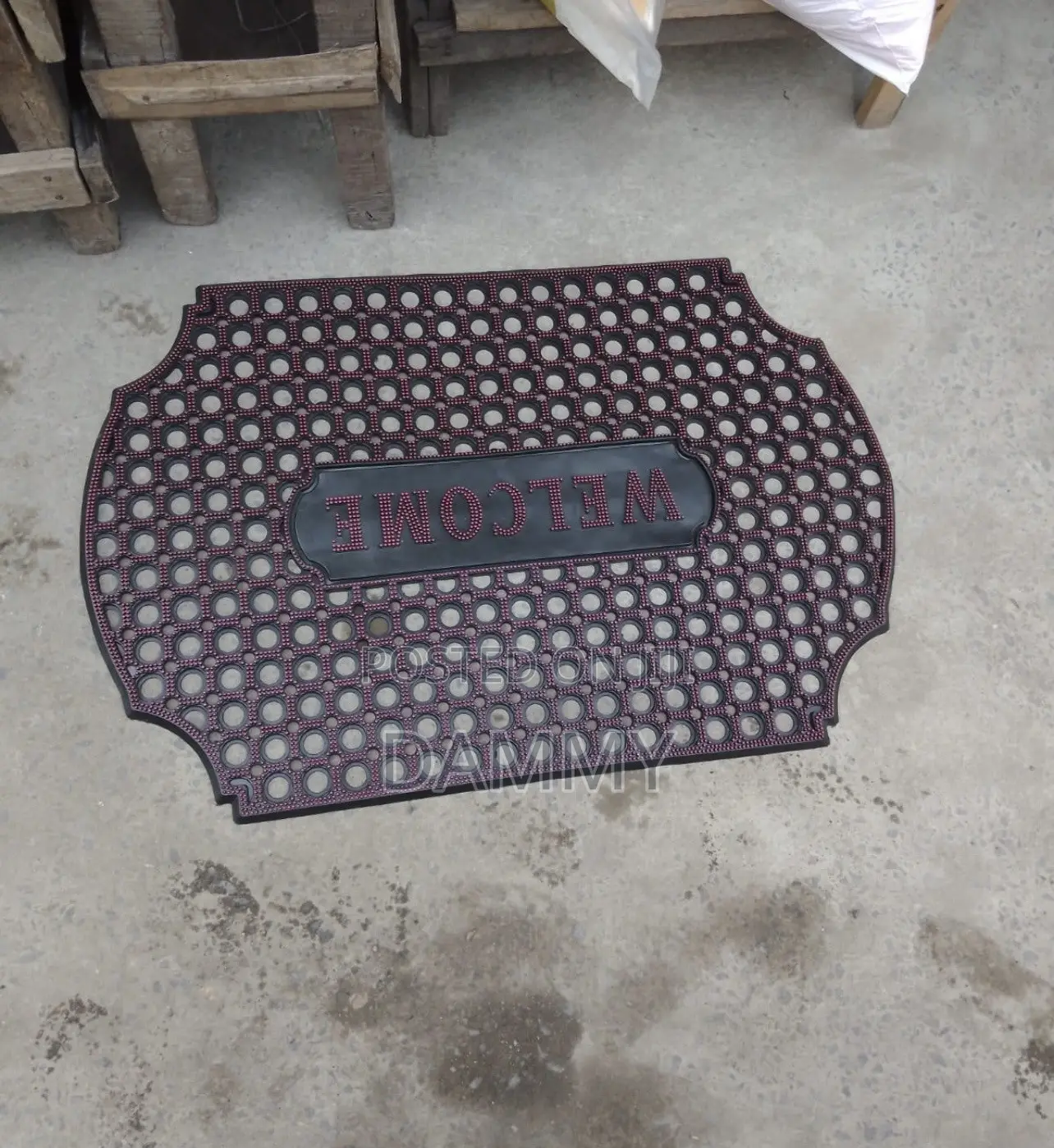 Rubber Hollow Doormat