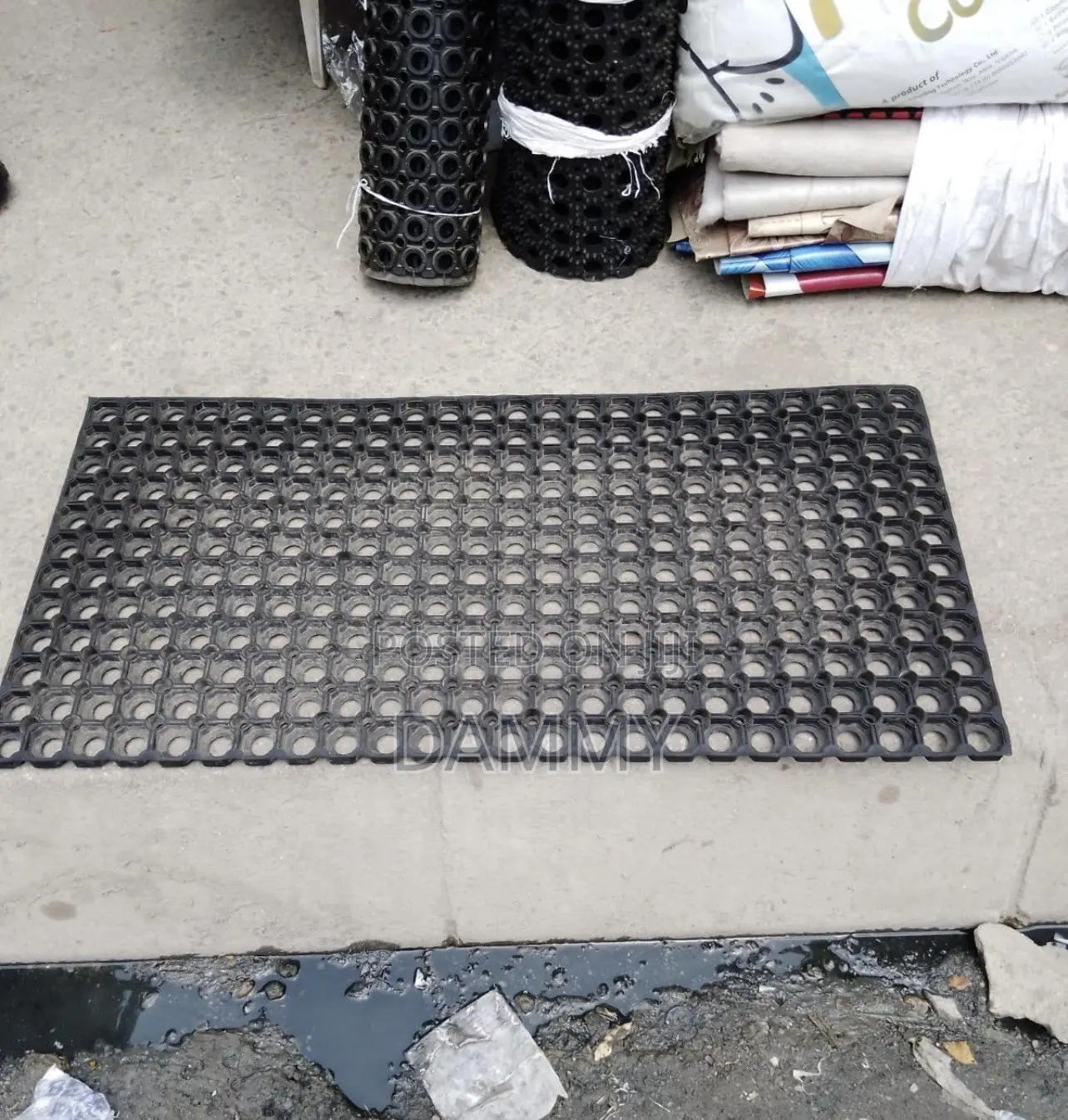 Rubber Hollow Doormat