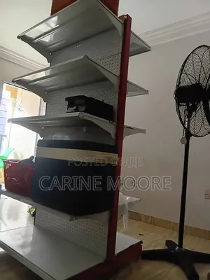 Double Sided Supermarket Shelf