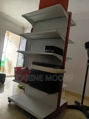 Double Sided Supermarket Shelves