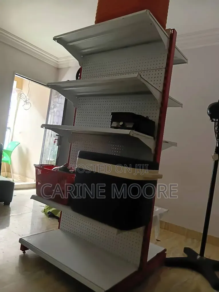 Double Sided Supermarket Shelves