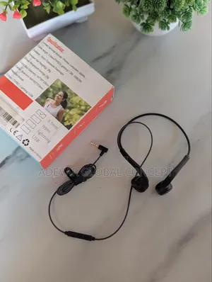 3.5MM Wired Headphones With Bone Conduction and Built-in Microphone