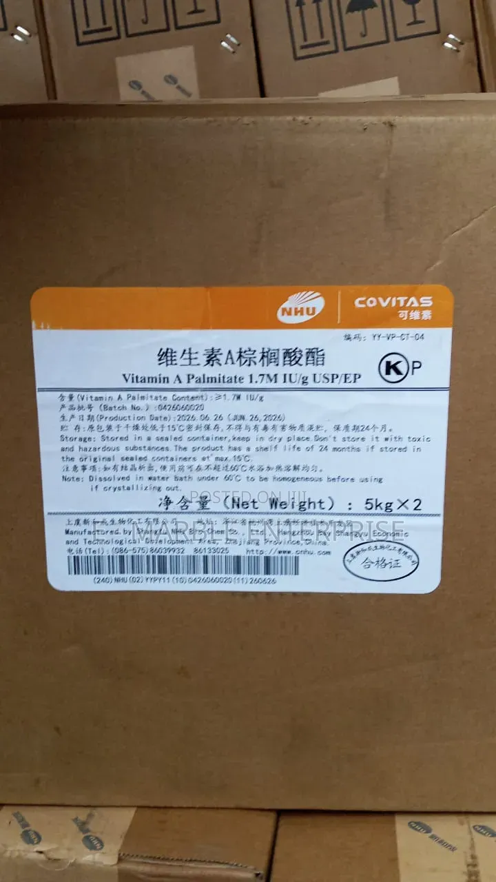 Vitamin a Palmitate 1.7m Iu/G