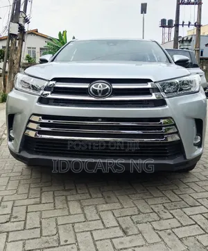 Toyota Highlander Limited Platinum 2019 Silver