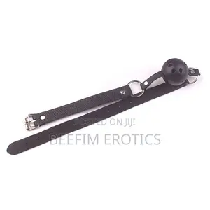 Mouth Ball Plug for Bedroom Play, Adjustable Size for Universal Fit.