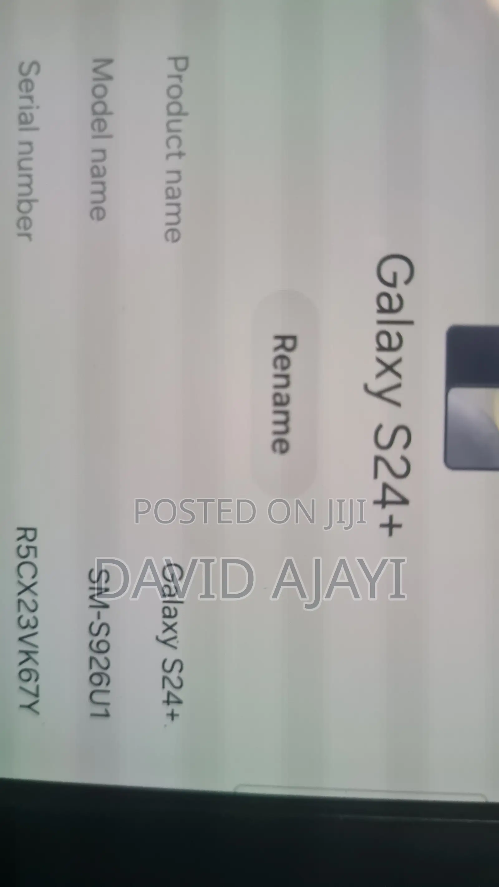 Samsung Galaxy S24 Plus 256 GB Blue